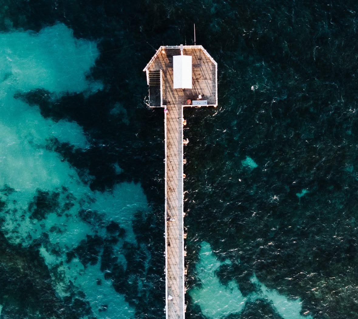 Point Lonsdale from Above — photograph by Santosh Bista