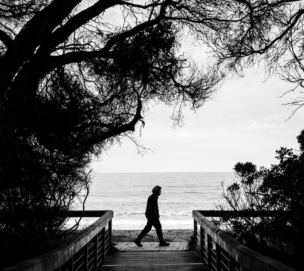 Lorne in Black and White — photograph by Santosh Bista